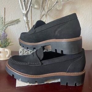 Womens Loafers Shoes Platform Chunky Penny Loafer Lug Sole .
